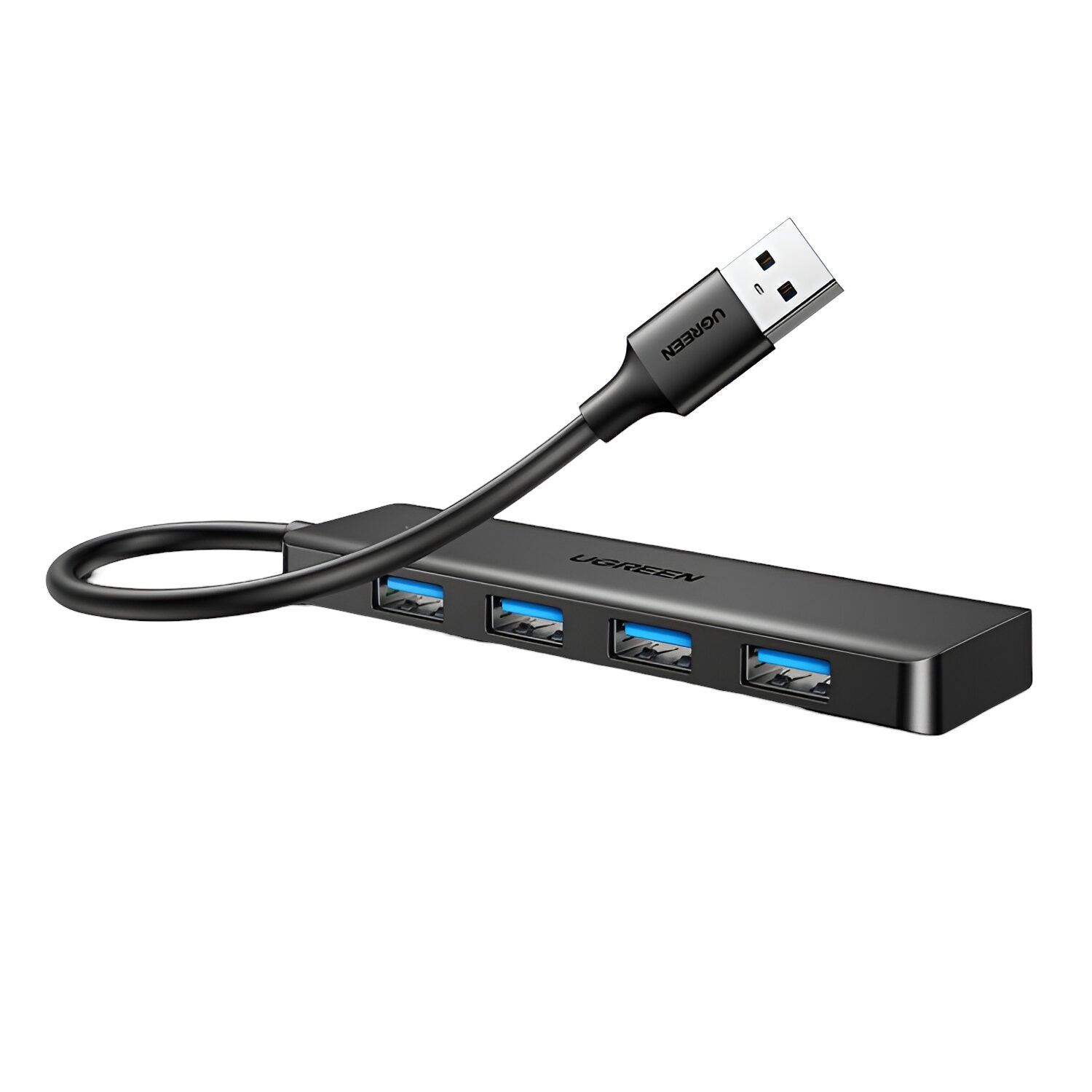 UGREEN 4-in-1 USB 3.0 Hub - High-Speed 5Gbps Data Transfer - Grey – image 4