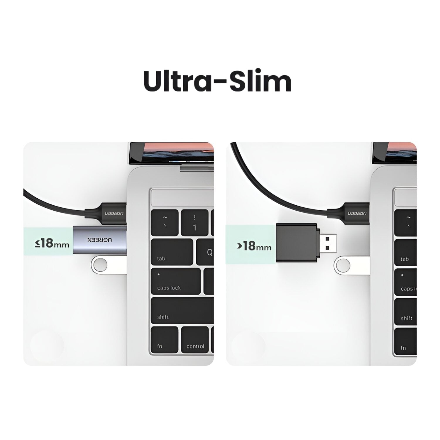 UGREEN CM383-80864 USB-A to 3.5mm Audio Jack External Sound Adapter - Silver – image 4