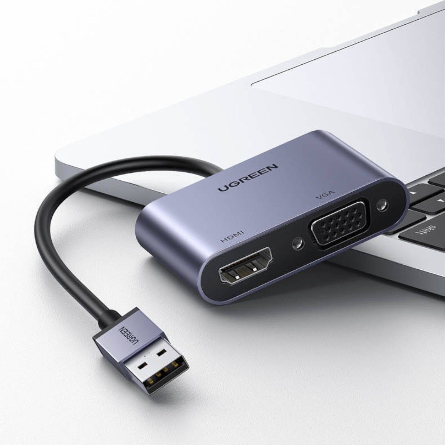 UGREEN CM449 USB-A to HDMI + VGA 1080P Display Adapter – image 4