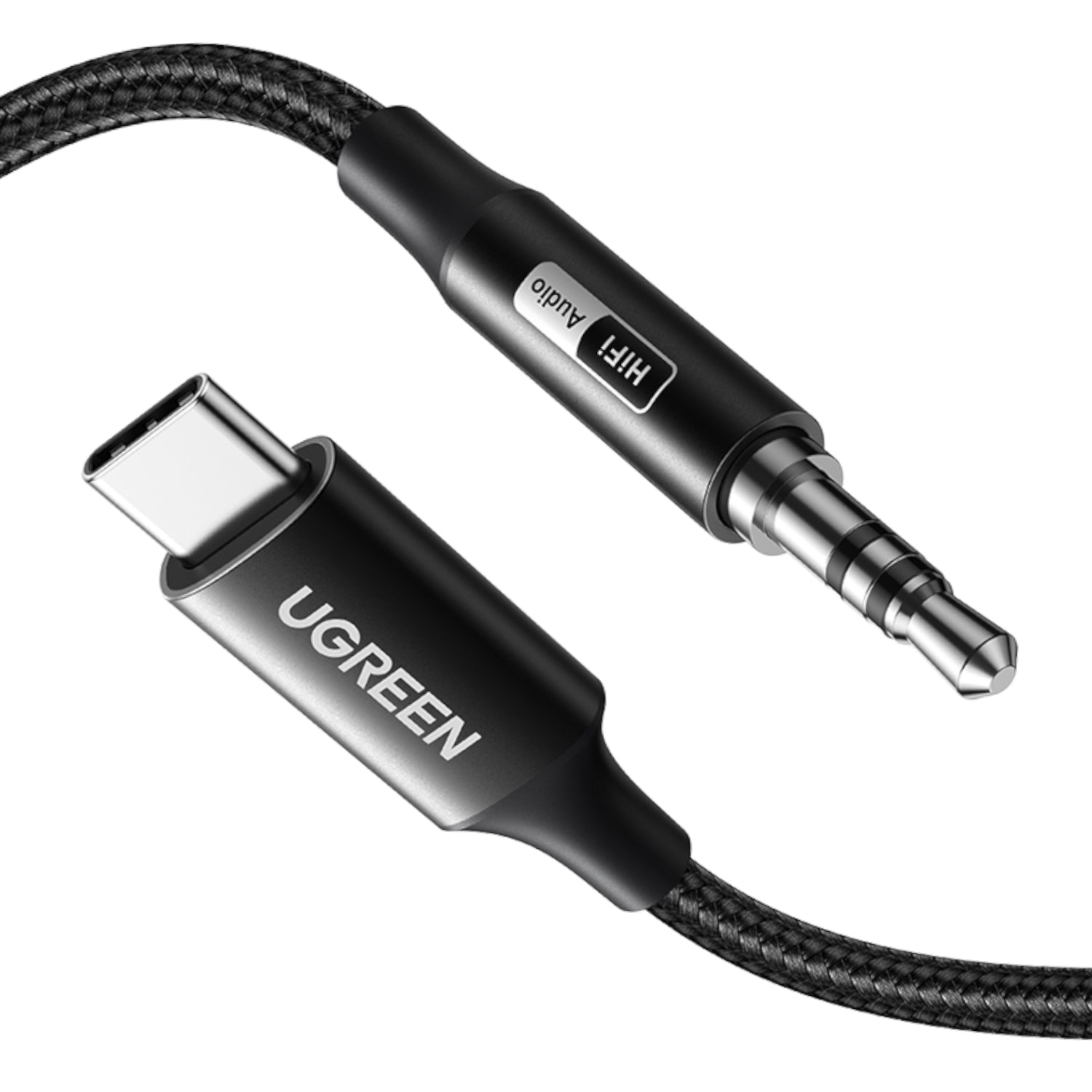 UGREEN USB Type-C to 3.5mm AUX Audio Cable 3M - Black – image 3