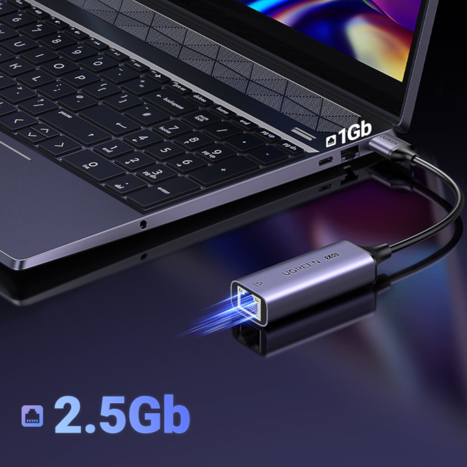 UGREEN USB-A 3.2 Gen 1 to 2.5G Ethernet Adapter – image 3