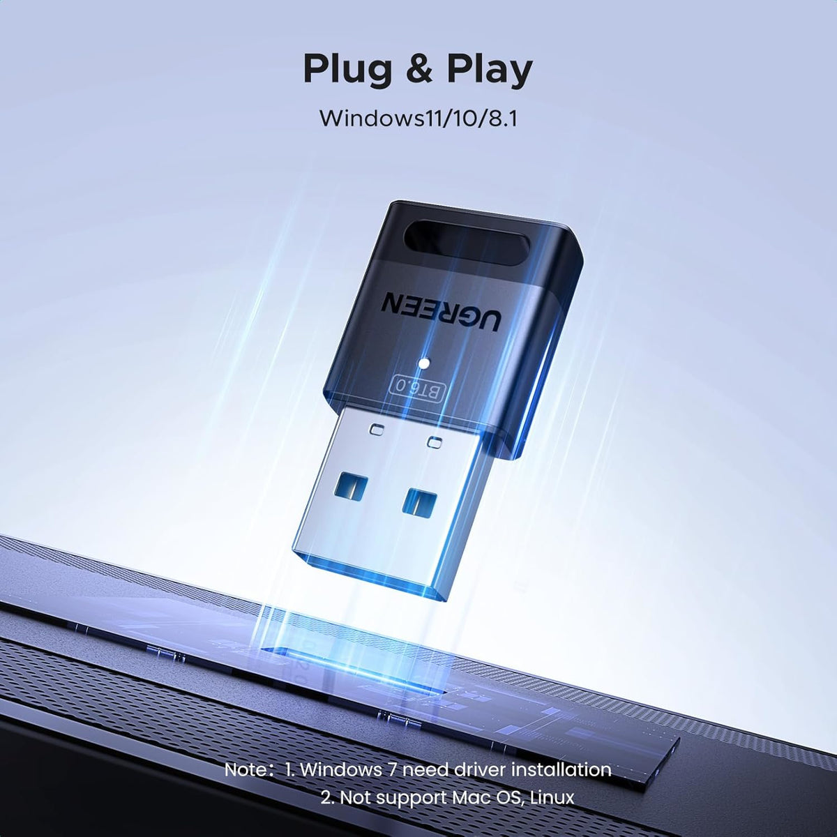 UGREEN Bluetooth 6.0 USB Adapter – image 2