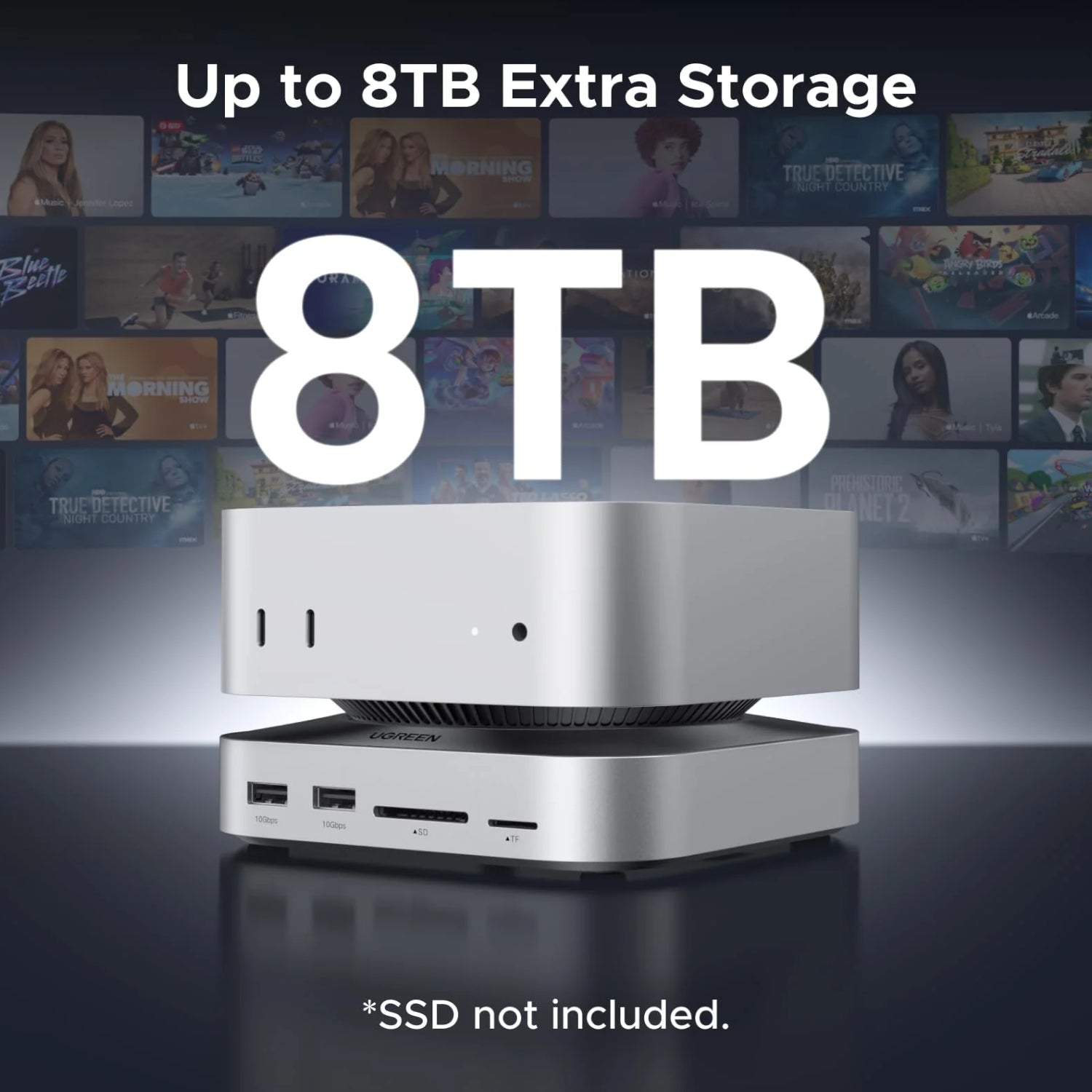 UGREEN Mac mini M4 11-in-1 Dock with SSD Enclosure – image 5