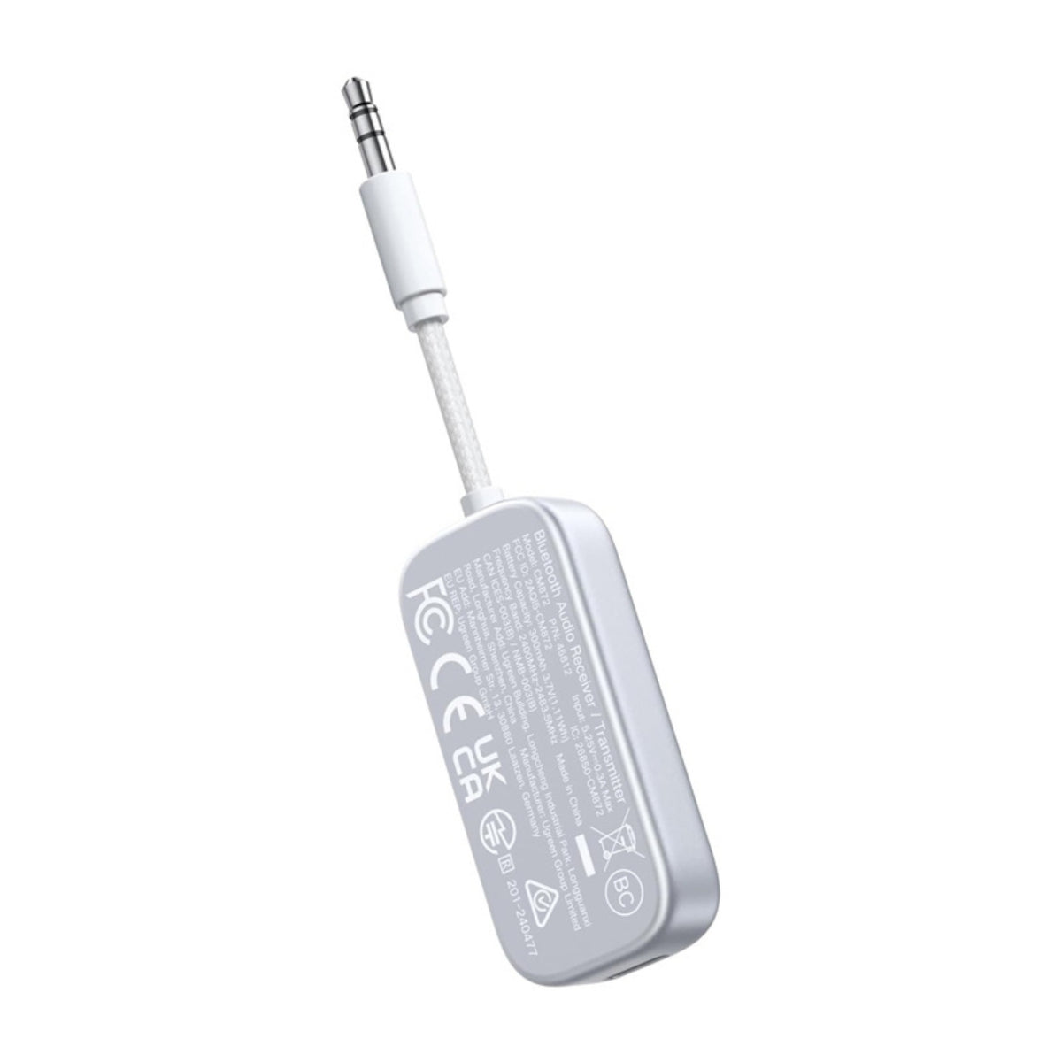 UGREEN 3.5mm Bluetooth 5.4 Audio Receiver/Transmitter - White – image 3
