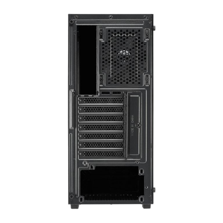 FSP CMT195B ATX Gaming Chassis Tempered Glass side panel – Black