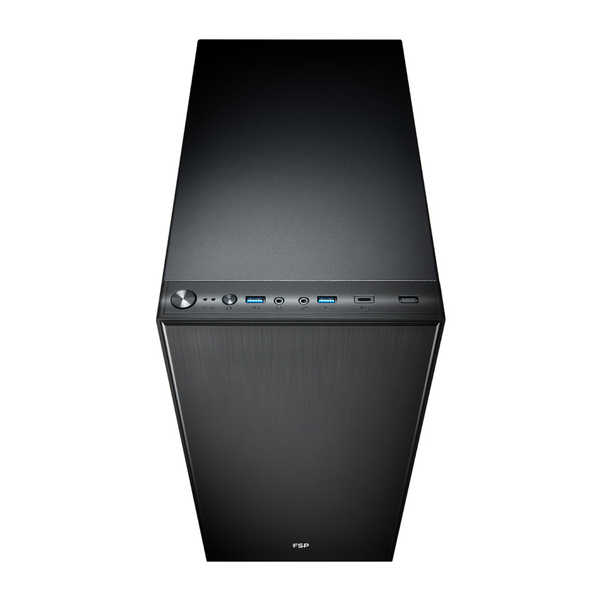 FSP CMT223S ATX Mid Tower Chassis - Black – image 3