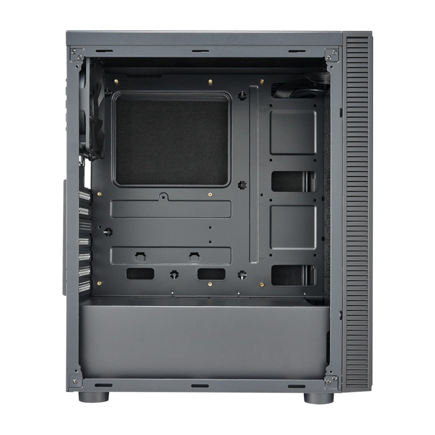 FSP CMT223S ATX Mid Tower Chassis - Black – image 5