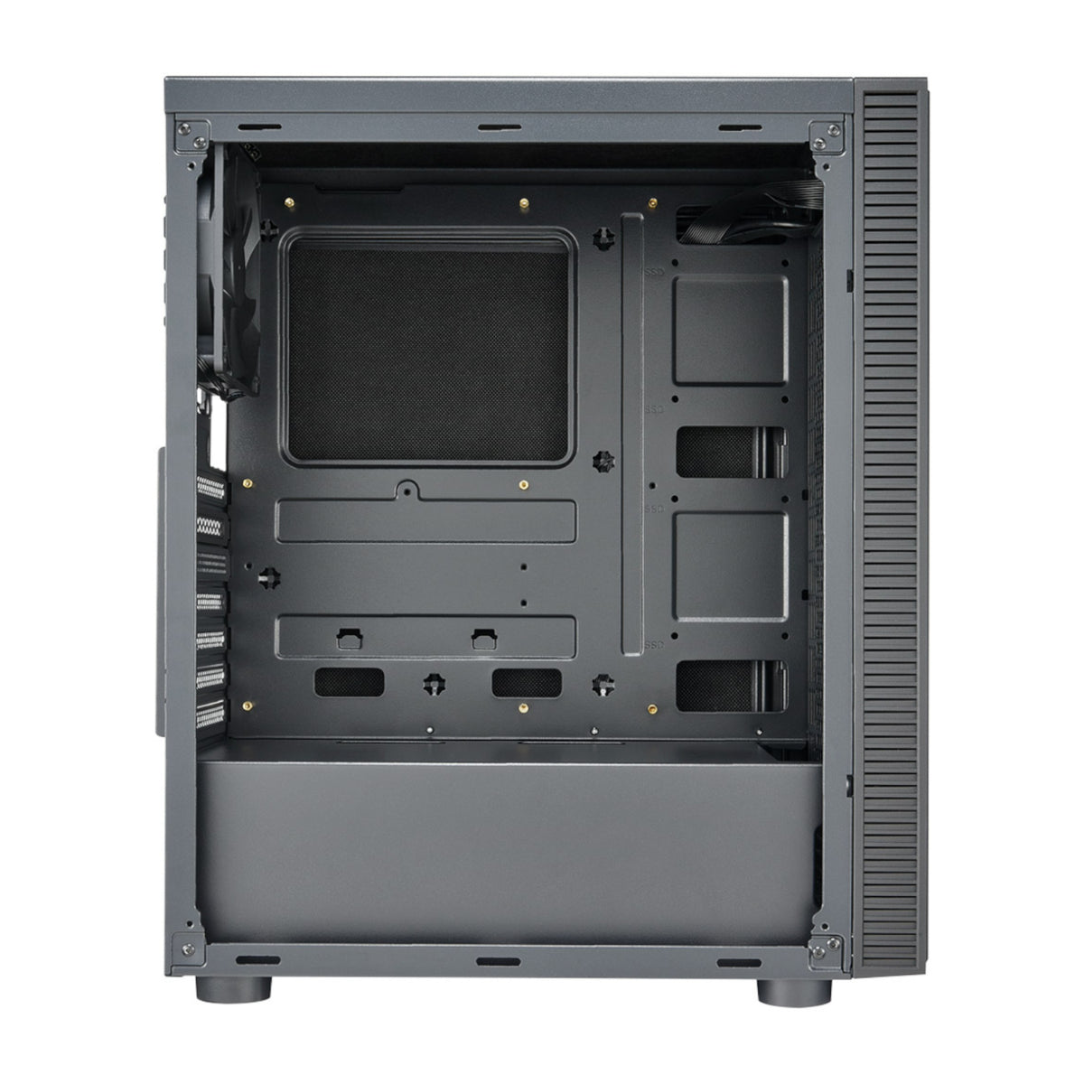 FSP CMT223S ATX Mid Tower Chassis - Black – image 5