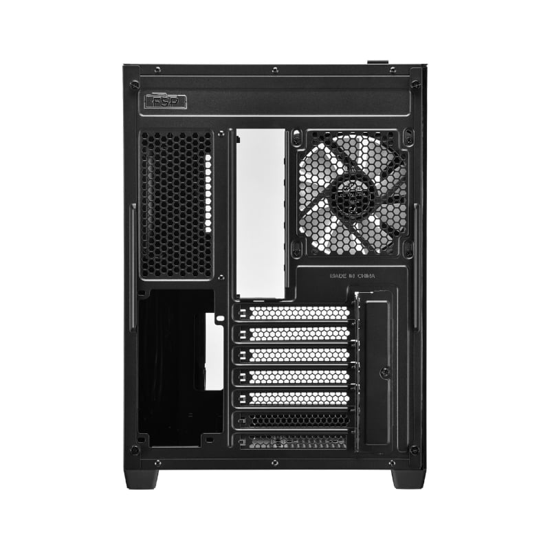 FSP CMT380B ATX Gaming Chassis Tempered Glass side panel – Black