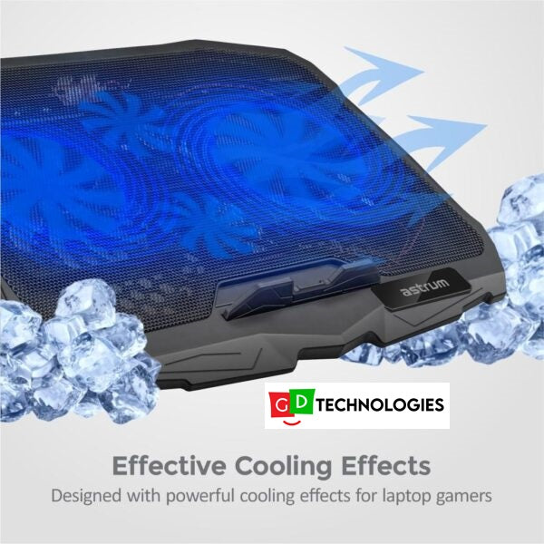 Quad Fan USB Laptop Cooling Pad