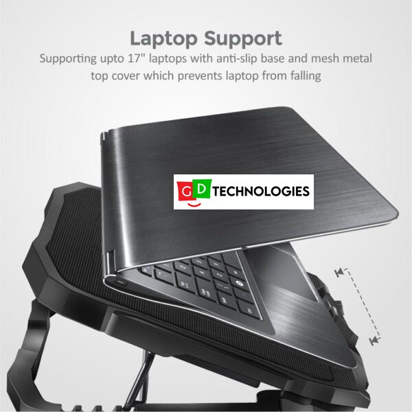 Quad Fan USB Laptop Cooling Pad