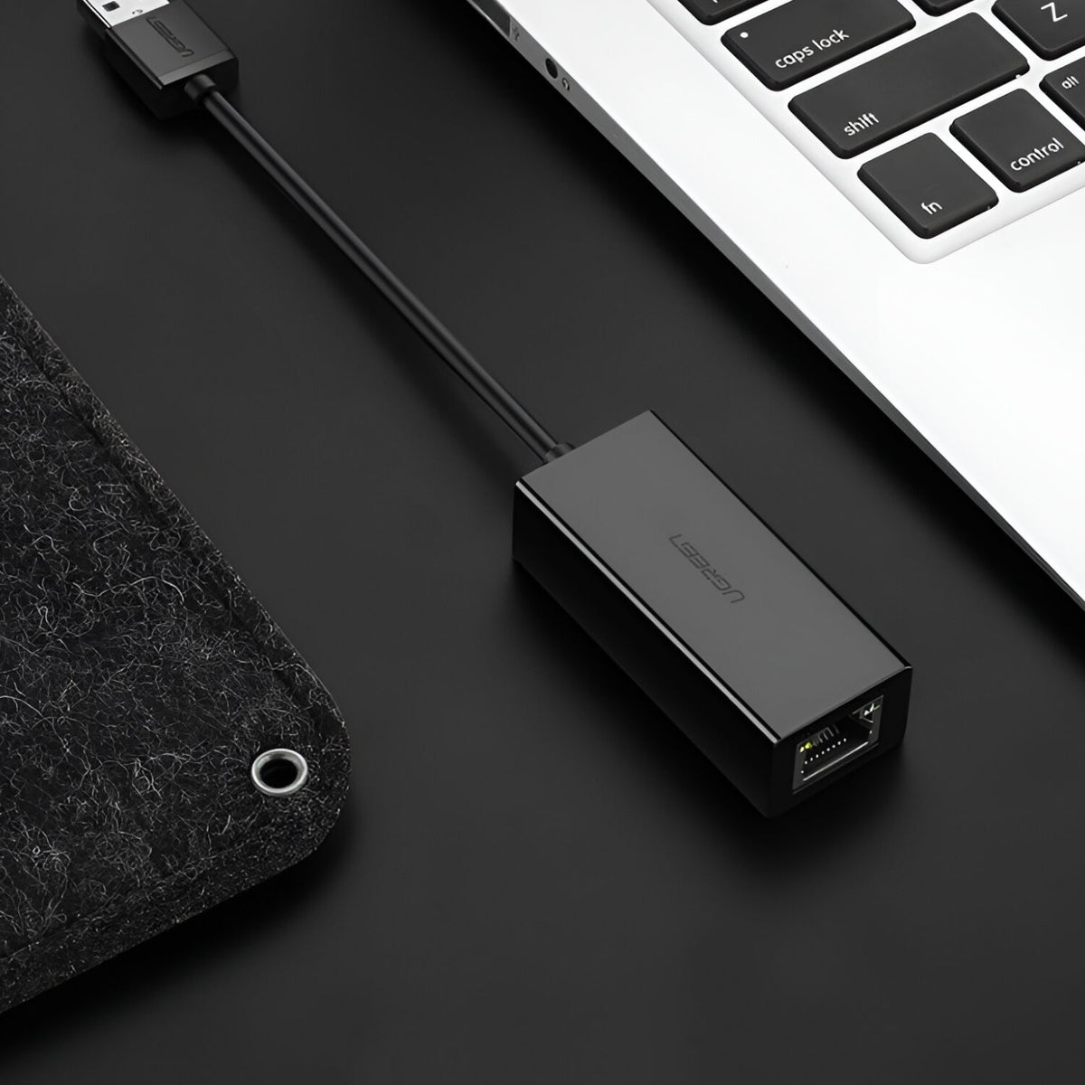 UGREEN CM111 USB3.0 to RJ5 Gigabit Ethernet Adapter - Black – image 5