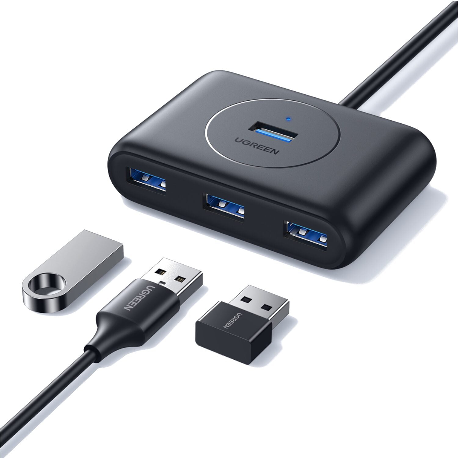 UGREEN 4-Port USB 3.0 Hub | 5Gbps Data Transfer - 0.5m – image 3
