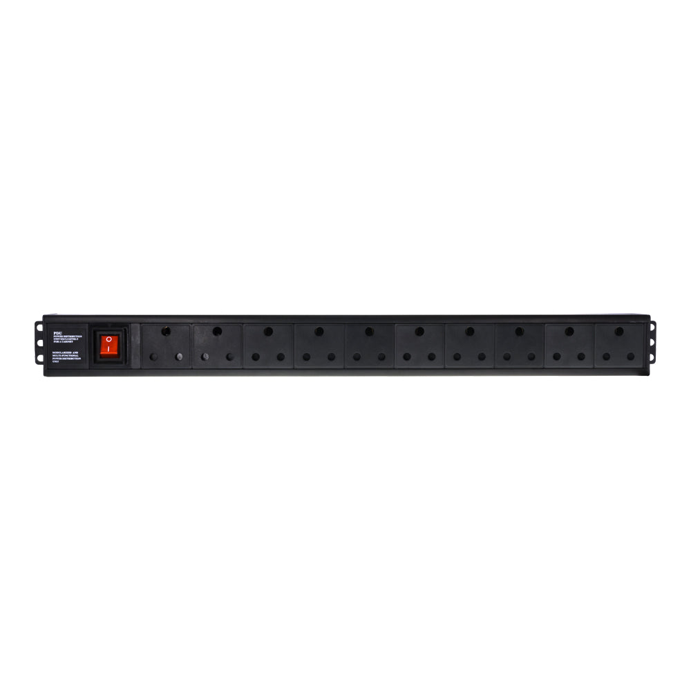 10-PORT METAL RACK MNT C13, C14