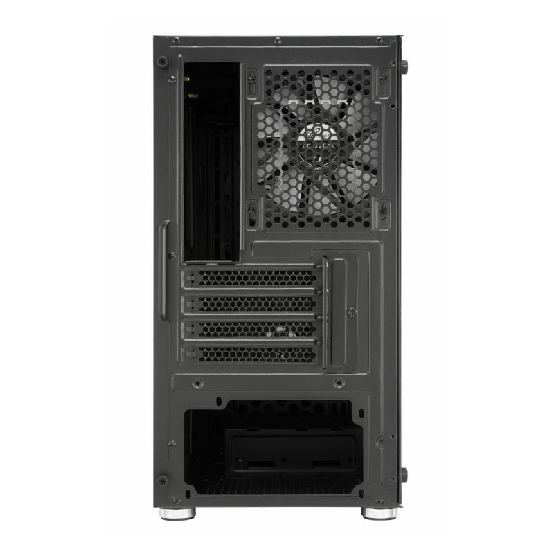 FSP CST130A Micro-ATX Gaming Chassis Tempered Glass Side Panel – Black