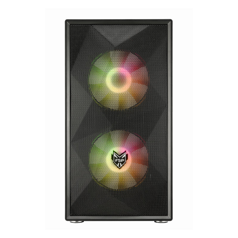 FSP CST130A Micro-ATX Gaming Chassis - Black – image 3