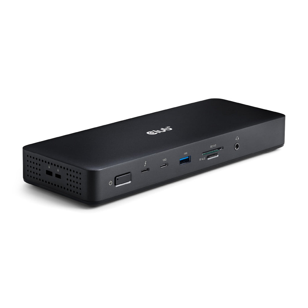 CLUB3D CSV-1583 THUNDERBOLT 4 16-IN-1 QUADRA DISPLAY PORT REPLICATOR WITH 8K @30HZ HDMI AND PD3.0 MAX. 140W
