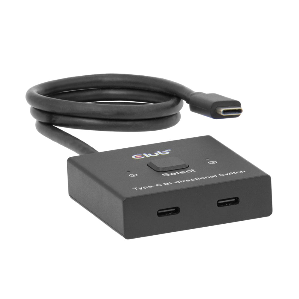 CLUB3D CSV-2511 USB TYPE-C BI-DIRECTIONAL 8K @60HZ VIDEO, 10GBPS DATA AND 100W POWER DELIVERY SWITCH