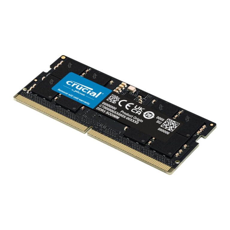 Crucial 32GB 5200MHz DDR5 SODIMM Notebook Memory