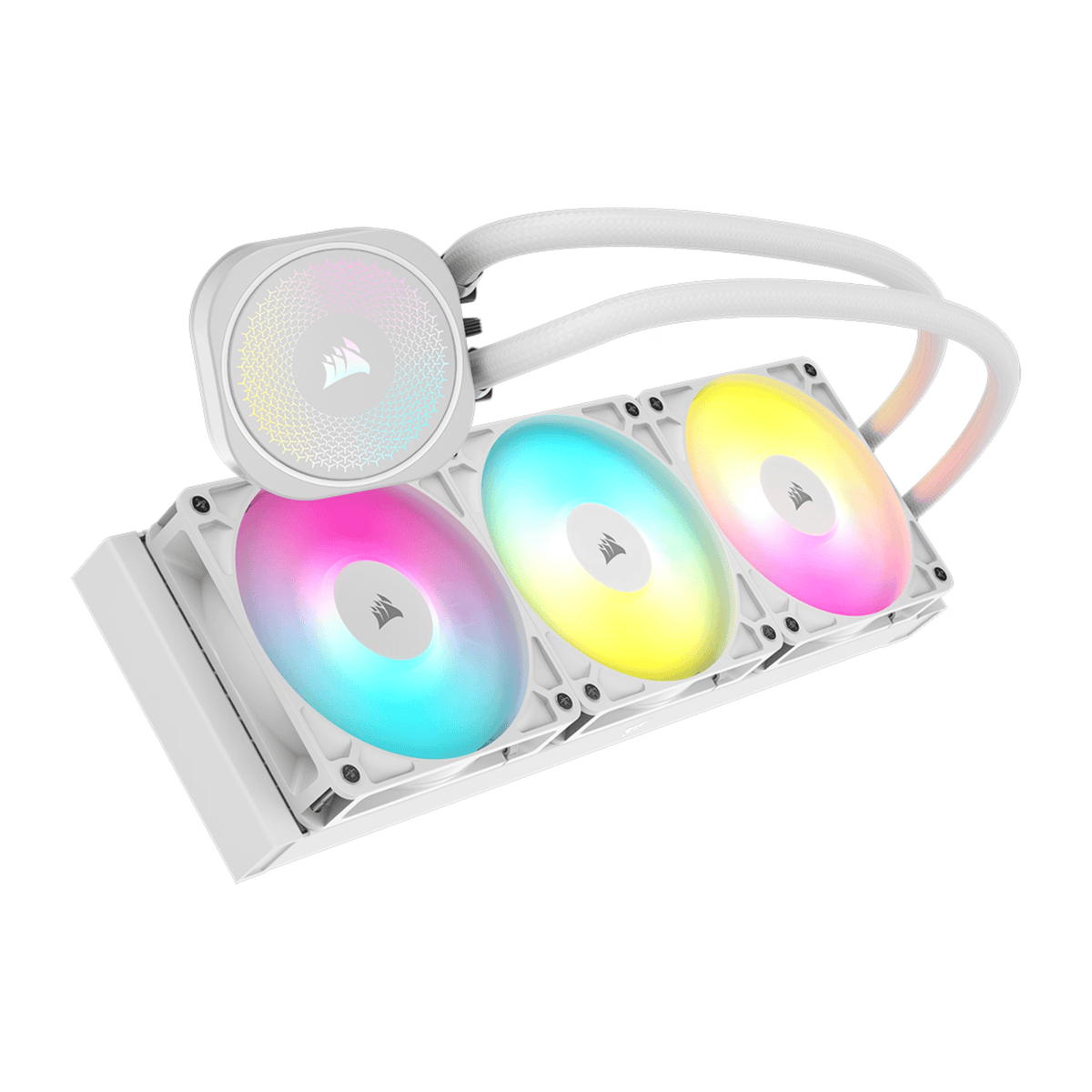 Corsair NAUTILUS 360 RS ARGB Liquid CPU Cooler - White – image 2