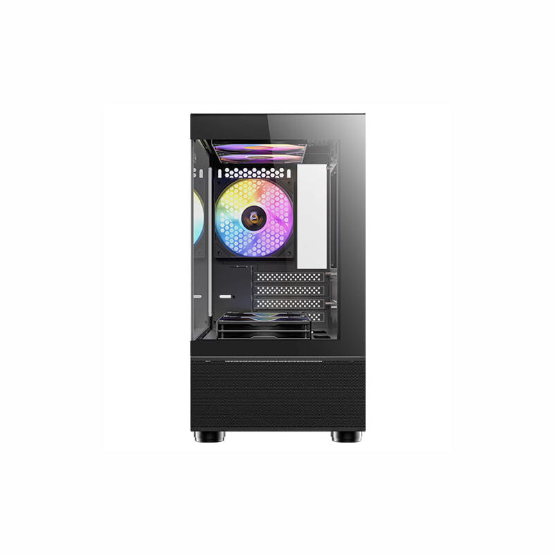 Antec CX200M Elite Micro-ATX | ITX RGB Mini-Tower Gaming Chassis - Black – image 3