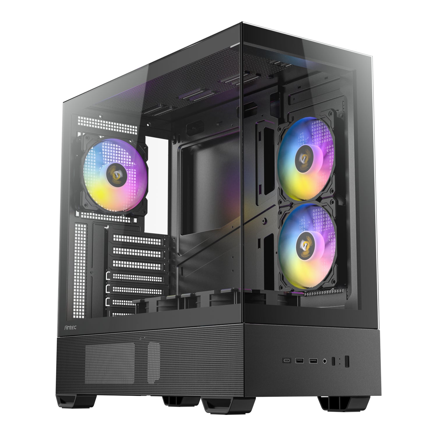 Antec CX705 ARGB ATX Mid-Tower Gaming Chassis - Black