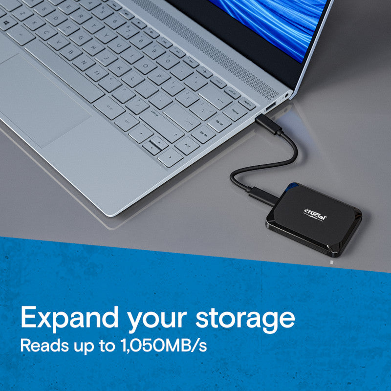 Crucial X9 2TB Type-C Portable SSD - image 2