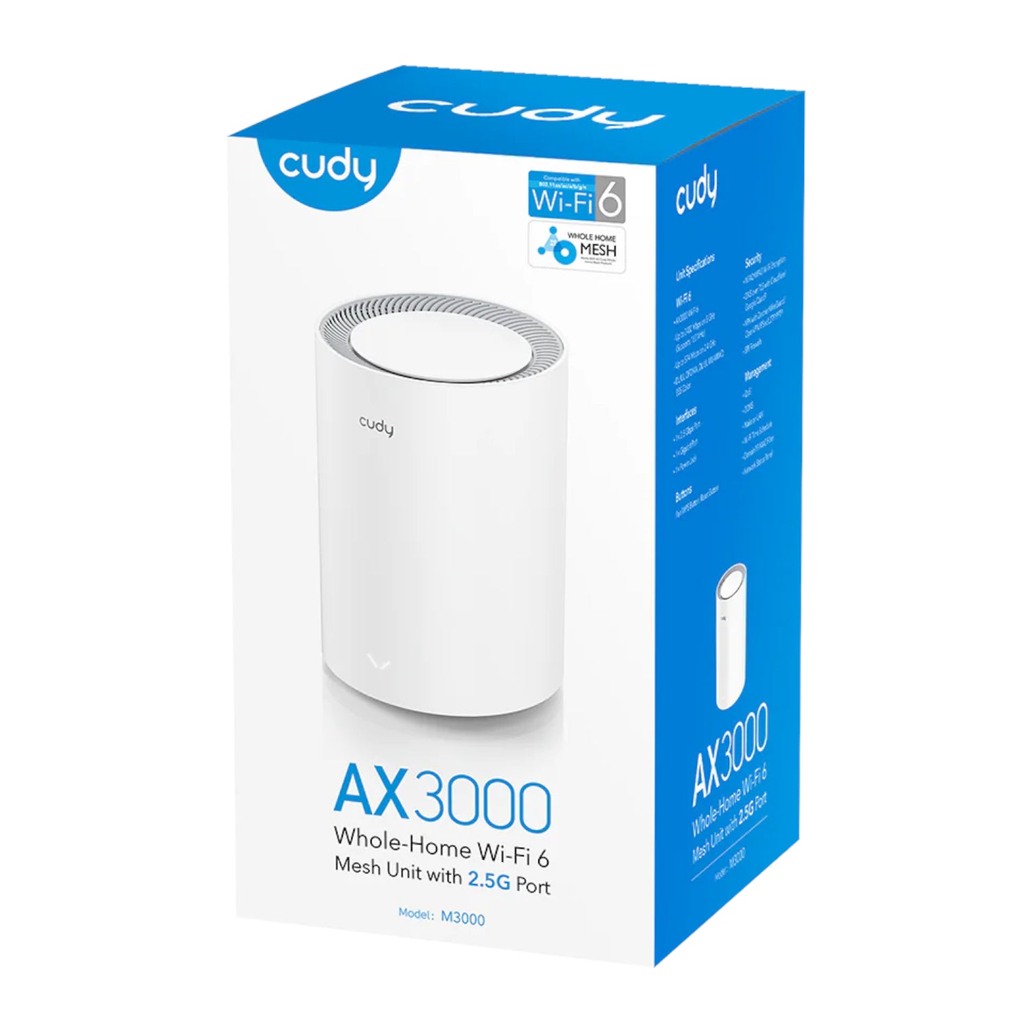 Cudy AX3000 Wi-Fi 6 Mesh Kit 1 Pack - White – image 5