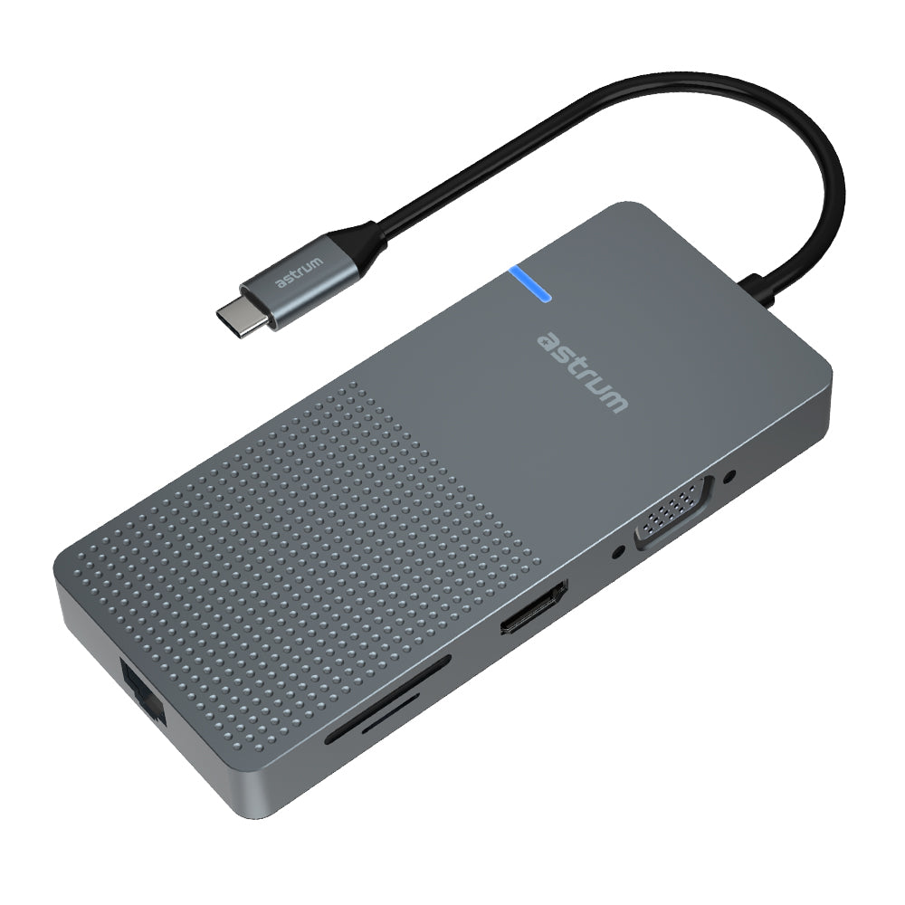 Astrum 9 in 1 USB-C Universal Docking Station Adapter