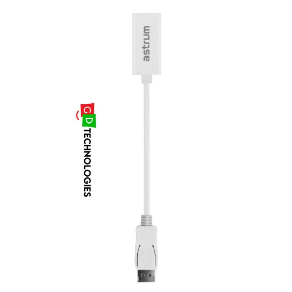 Display Port Male to HDMI Female Active Adapter