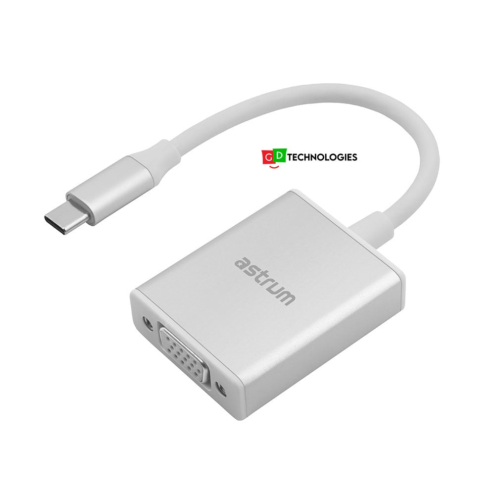 Full HD USB-C to VGA Adapter