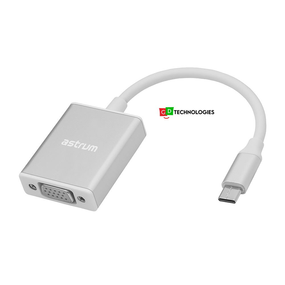 Full HD USB-C to VGA Adapter