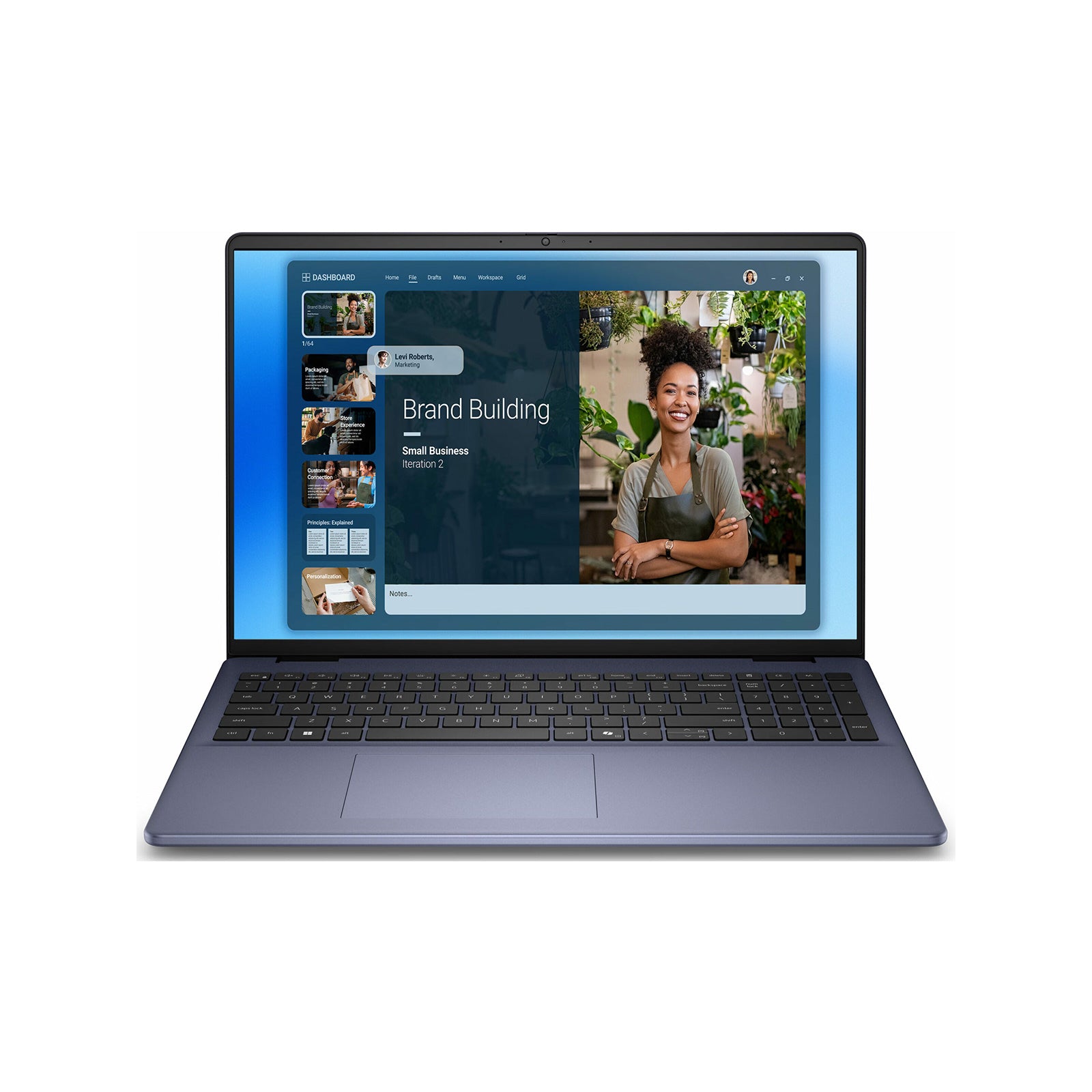 Dell 16 DC16251 16" Core 7-150U 16GB 512GB Win 11 Pro Notebook