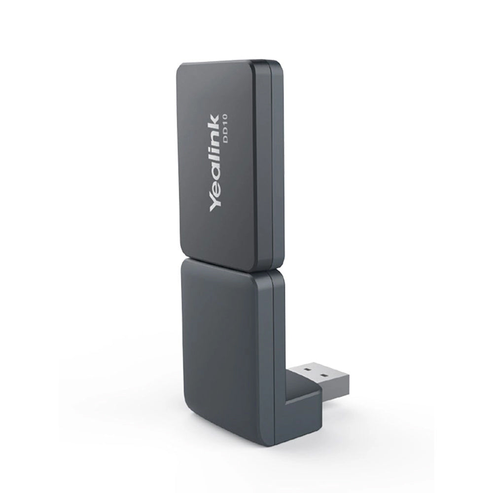 Yealink DD10K USB DECT Dongle not only enables T41S/T42S/T54W/T85W to work concurrently with the Yealink DECT system but also enables T53/T53W/T54W/T57W/T58A/T58W/VP59/T87W/T88W/T88WPro/T88V Pro to work as a base station