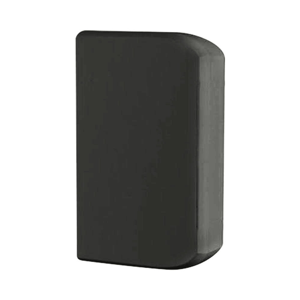 DECORDUCT 1 COMP END CAP BLACK