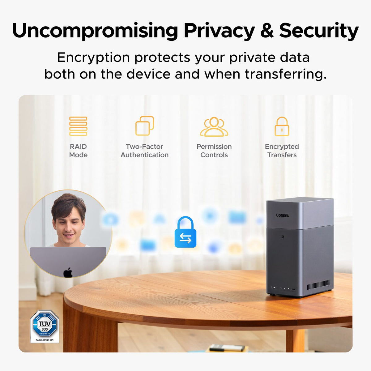 UGREEN NASync DH2300 2-Bay NAS Storage – image 6