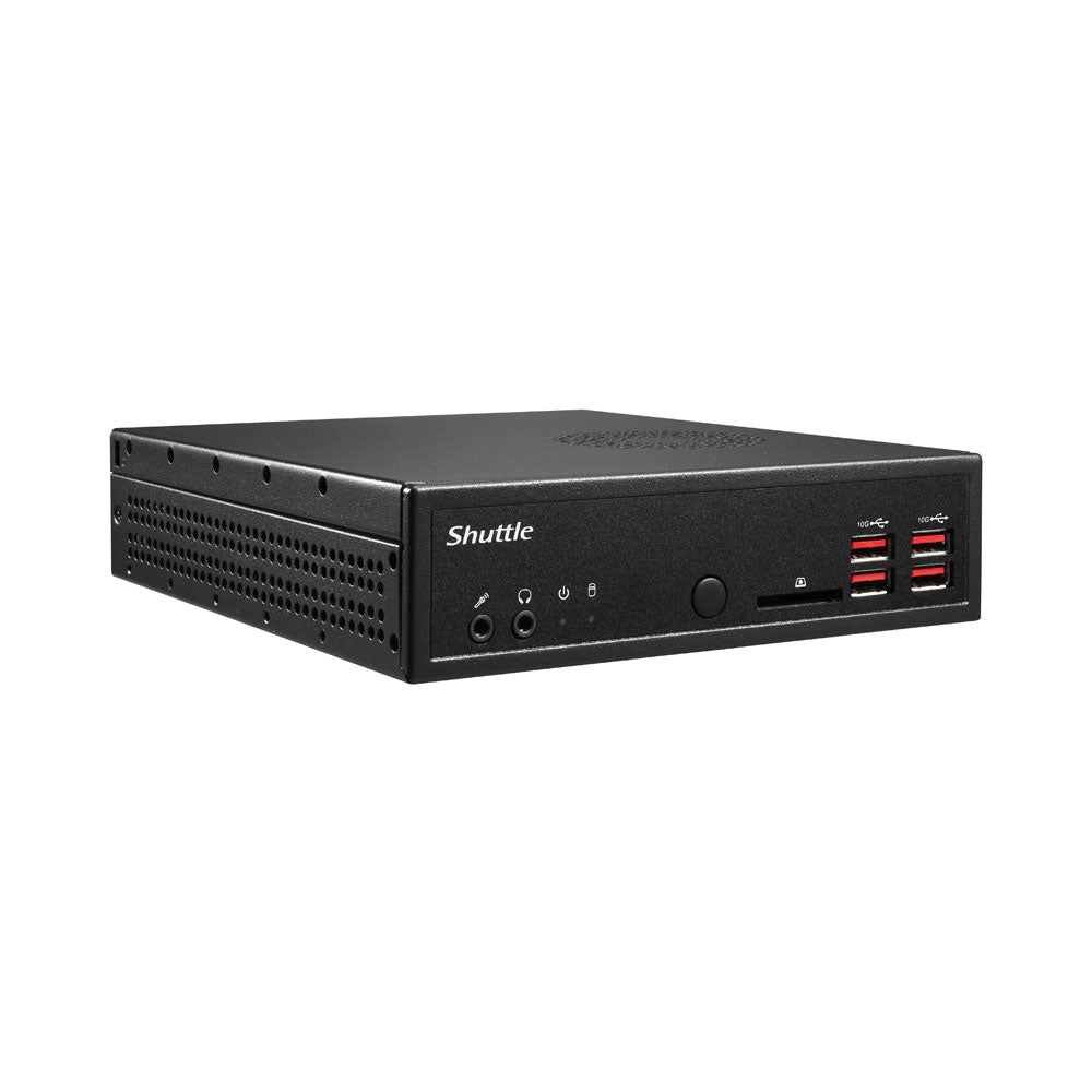 SHUTTLE DHU32U I5 XPC SLIM INDUSTRIAL QUAD DISPLAY PC – 2X LAN