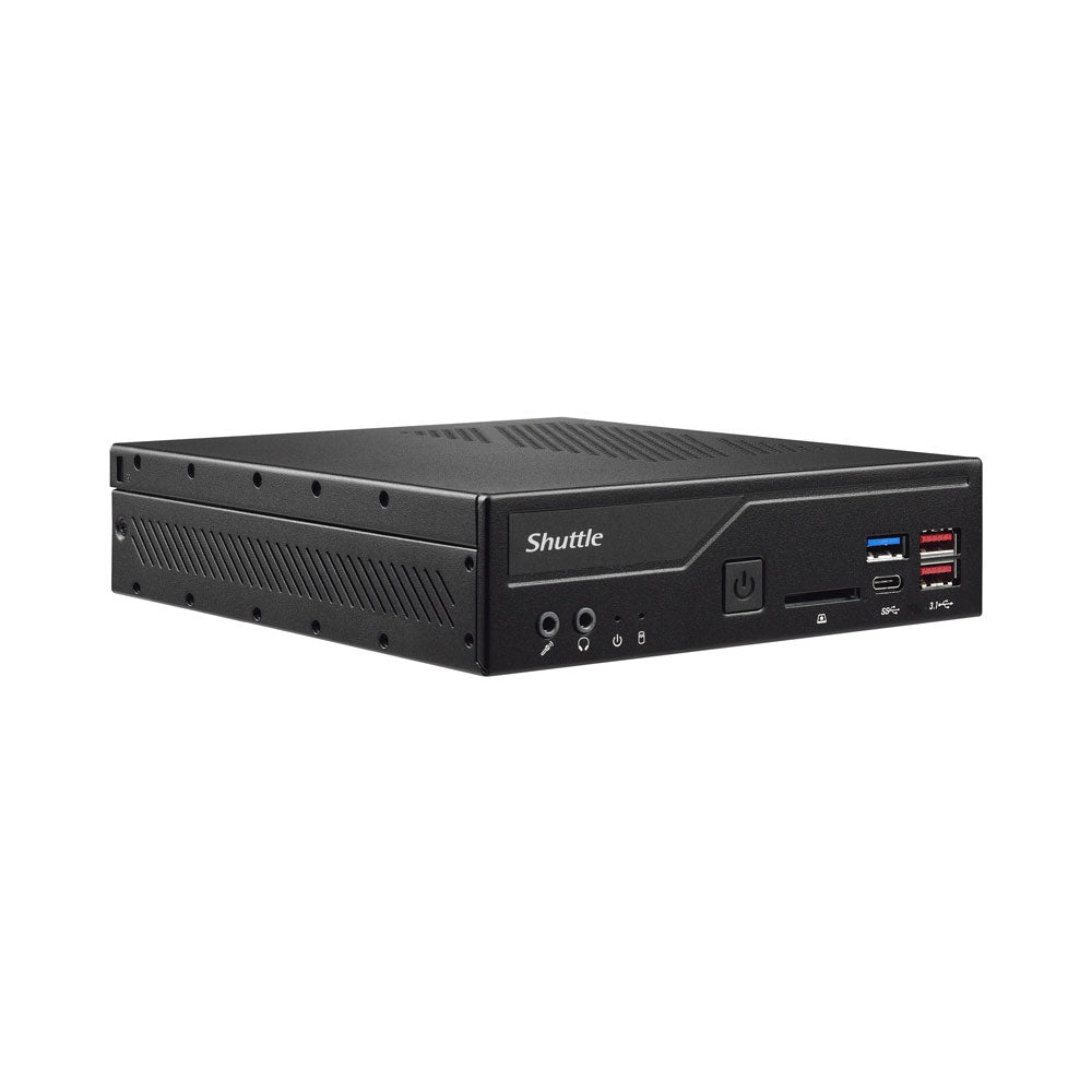 SHUTTLE DH470 TRIPLE DISPLAY PC 2X LAN NO CPU