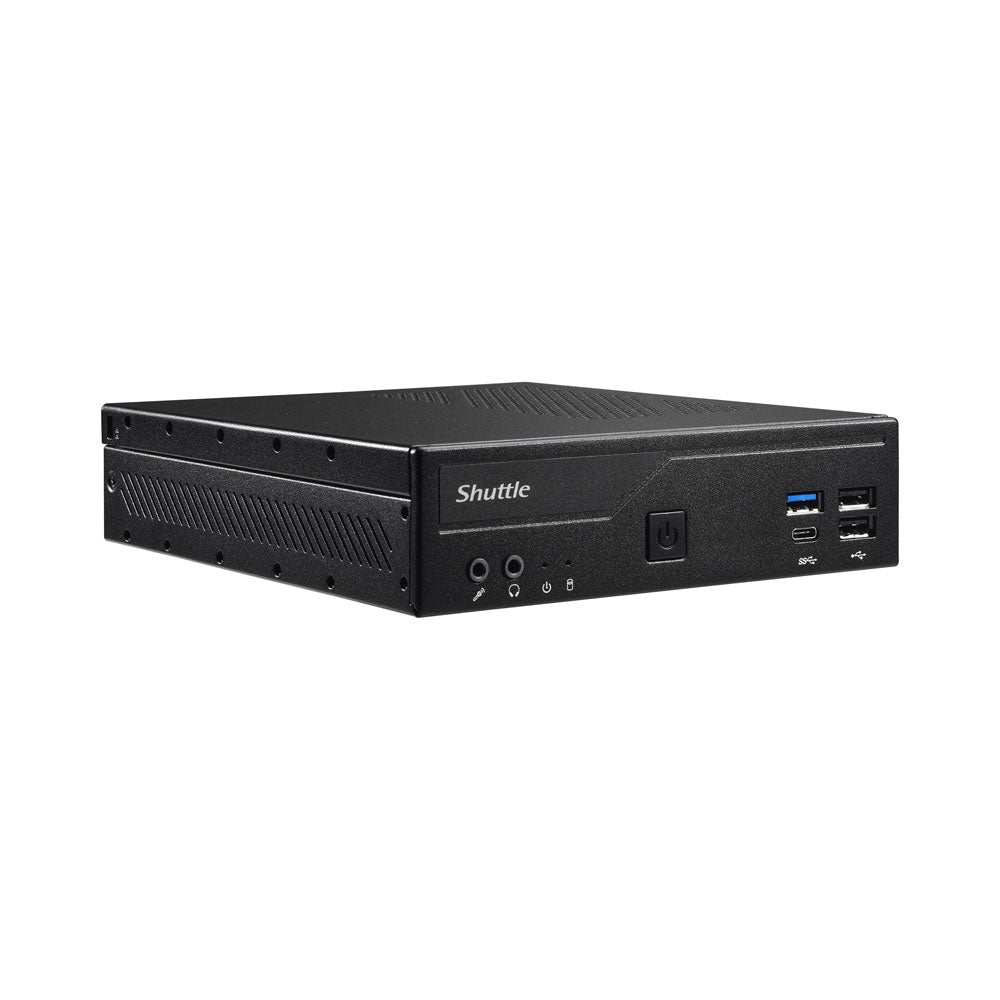 SHUTTLE XPC SLIM DH610 ROBUST 1.3-LITRE BAREBONE PC SUPPORTING INTEL CORE GEN. 12/13 PROCESSORS AND TRIPLE UHD DISPLAYS