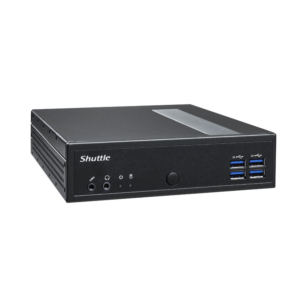 SHUTTLE XPC SLIM DL30N INTEL N100 PROCESSOR, FANLESS 1-LITRE PC SUITABLE FOR 24/7 OPERATION