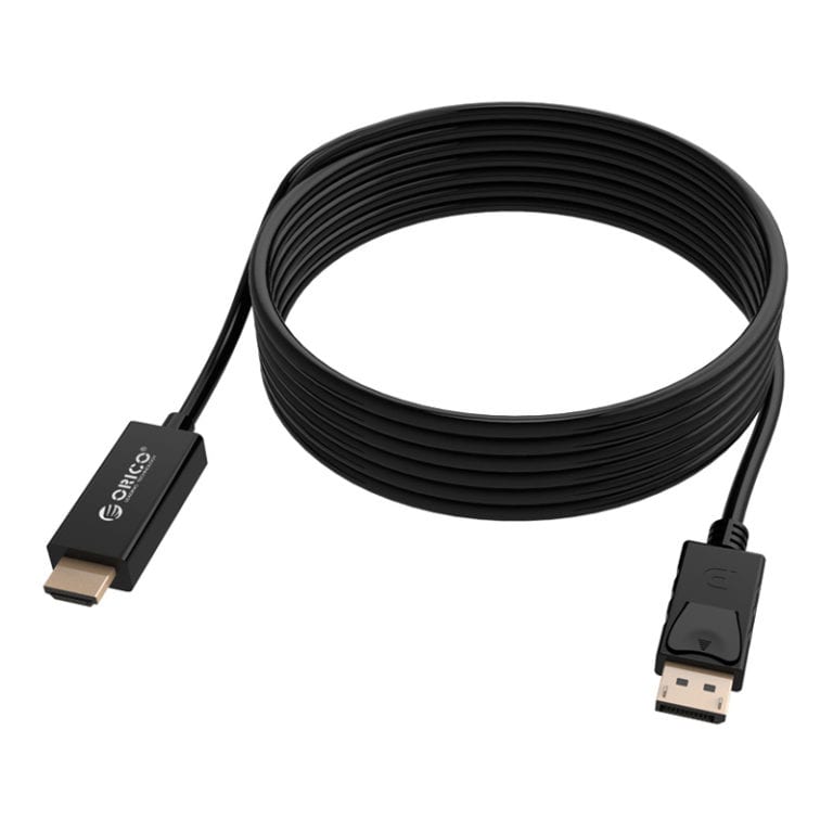 ORICO Display Port to HDMI Cable | Resolution supported 1920 x1200 | 1.8m – Black