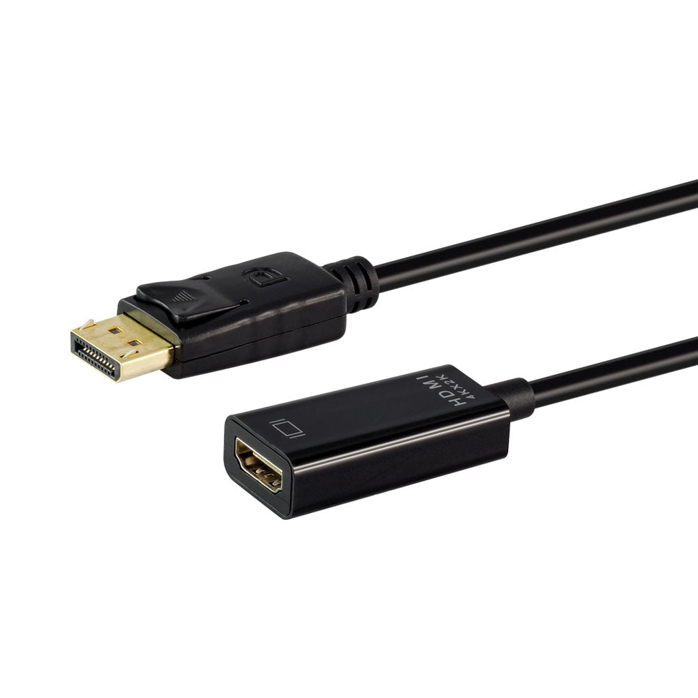 LINKQNET CONNECTIVITY CNV-DP-HDMI-LQ 4K CNV-DP-HDMI-LQ DISPLAYPORT MALE TO HDMI FEMALE CONVERTER
