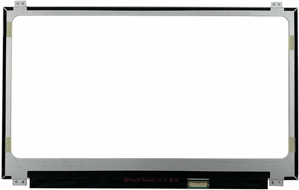 15.6" WXGA LCD Screen - LED Backlight - Resolution: 1366X768 - Glossy Surface - Standard 40-Pin Bottom-Right Connector - Slim Profile