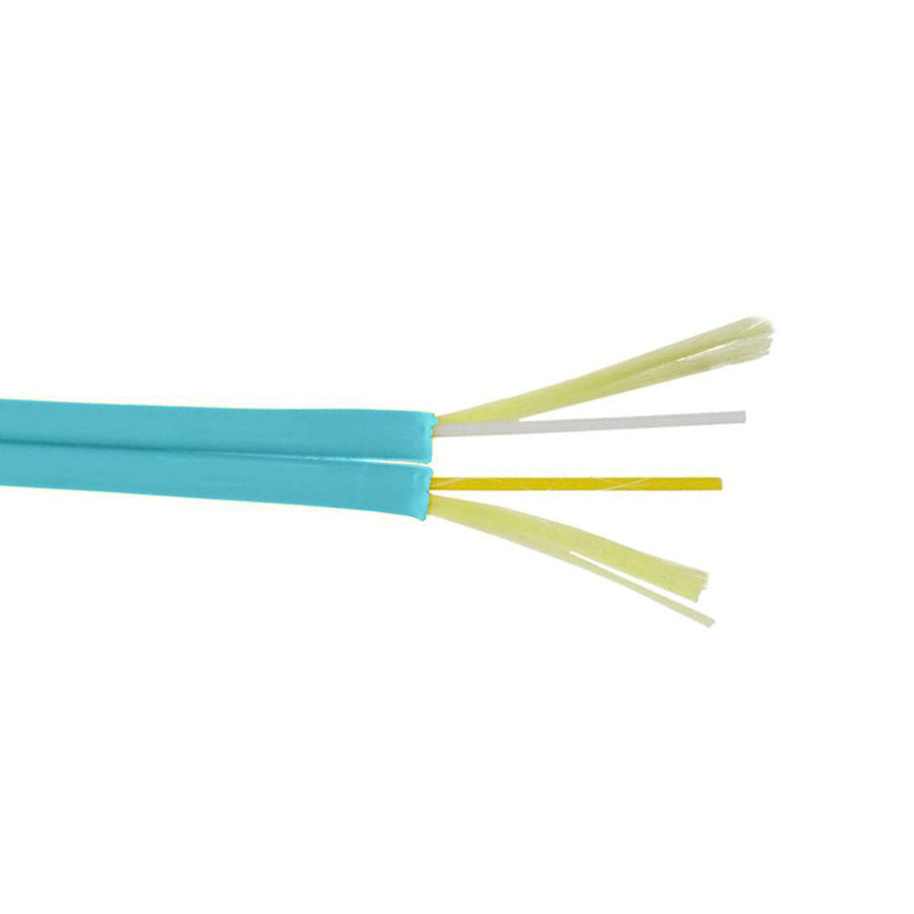 EASY FIBER OM3 50/125 LSZH INDOOR/OUTDOOR AQUA DUP