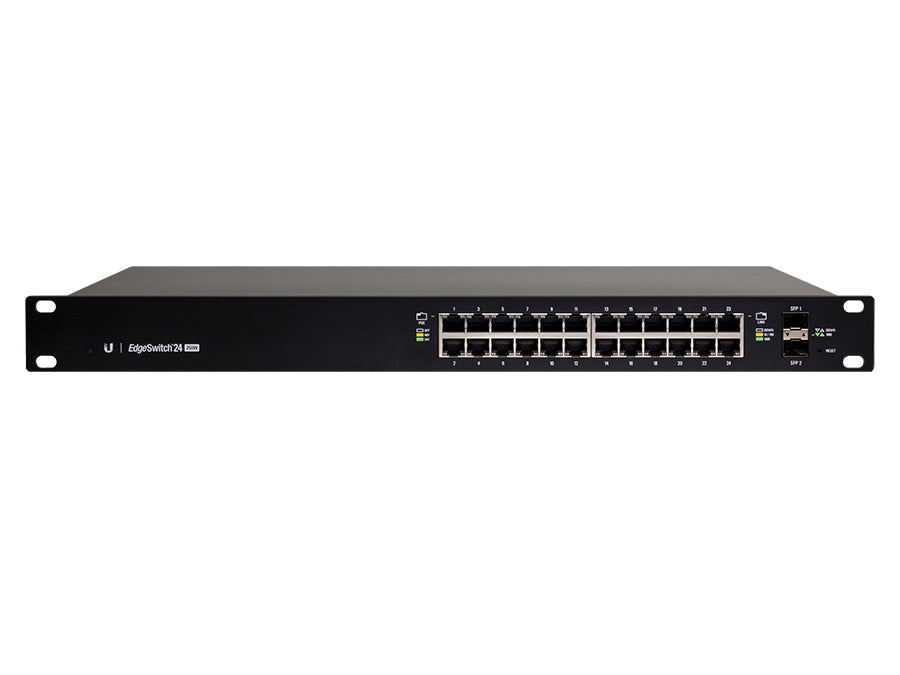 Ubiquiti UISP EdgeSwitch 24 Port PoE 250W 2SFP | ES-24-250W