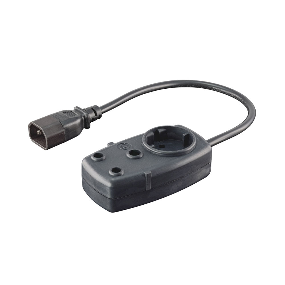 2-PORT (IEC) MP (3) PIN + (1) SCHUKO (10AMP)