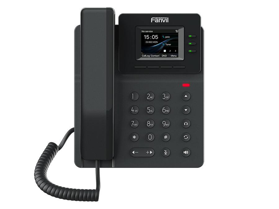 Fanvil 4SIP Fast Ethernet Colour Screen PoE WiFi 6 VoIP Phone | V60W
