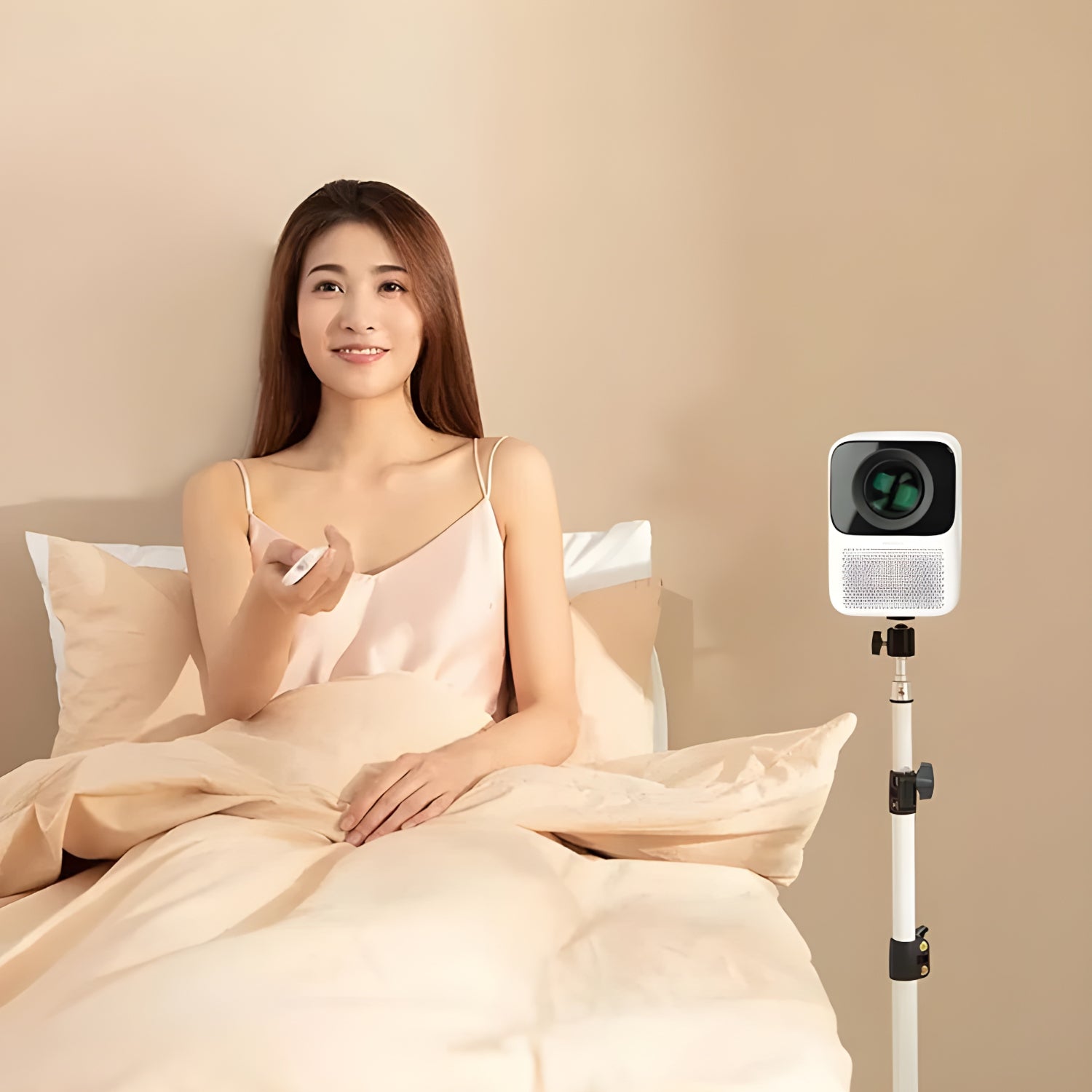 Wanbo Tripod Floor Stand - White – image 4