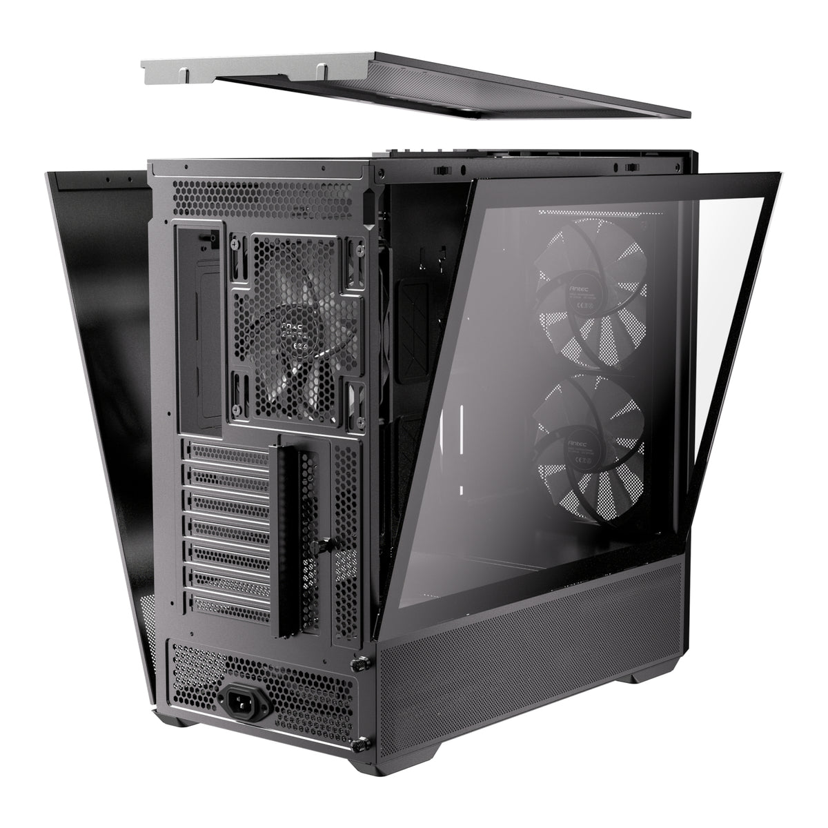 Antec FLUX Rear ARGB ATX Mid Tower Gaming Chassis - Black – image 5