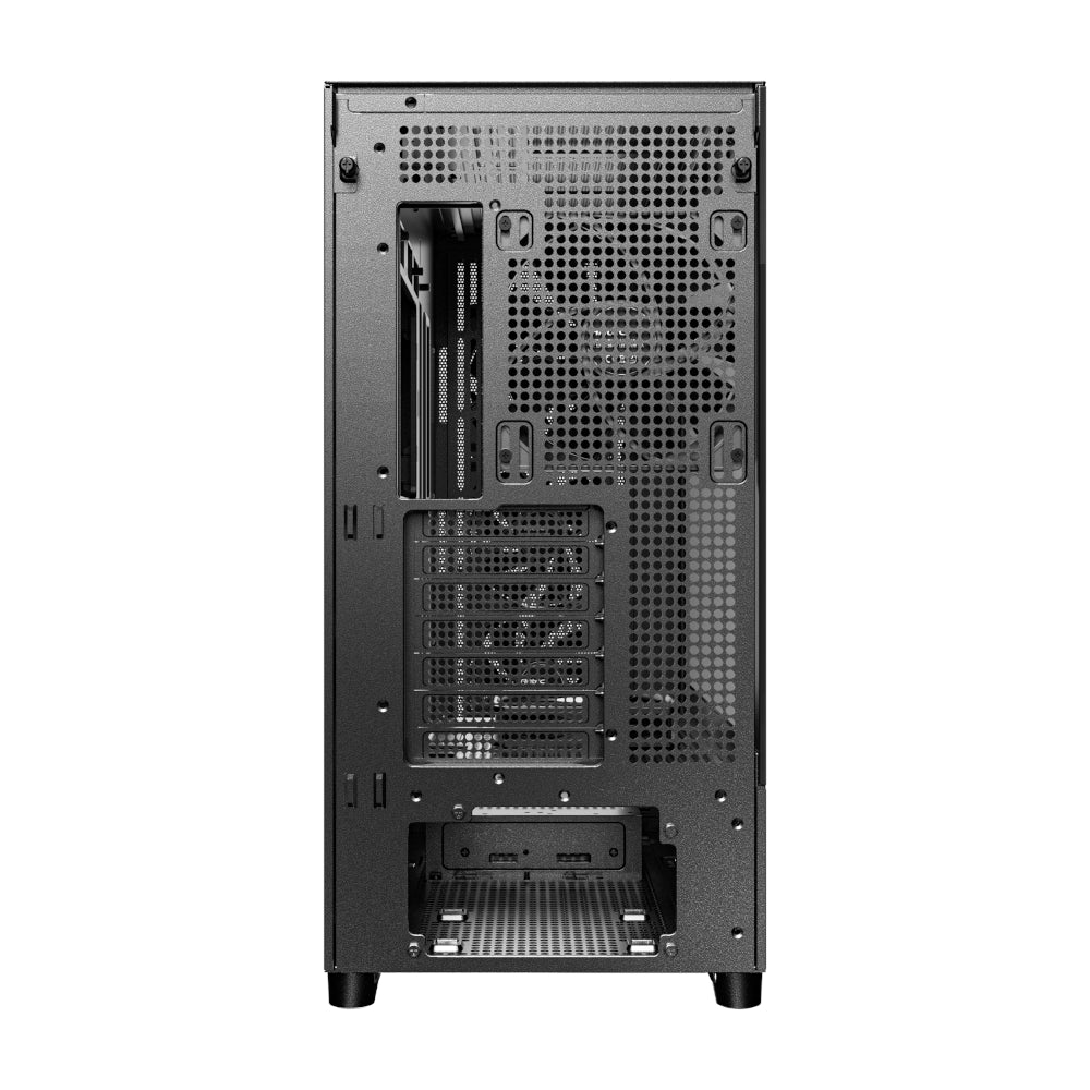 Antec FLUX ATX WOOD Mid Tower Gaming Chassis – Black – image 3